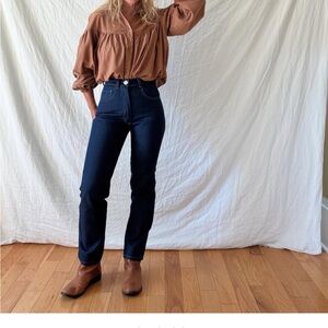 Alma Sax Sadie Jeans 12 oz Japanese denim made in Vancouver